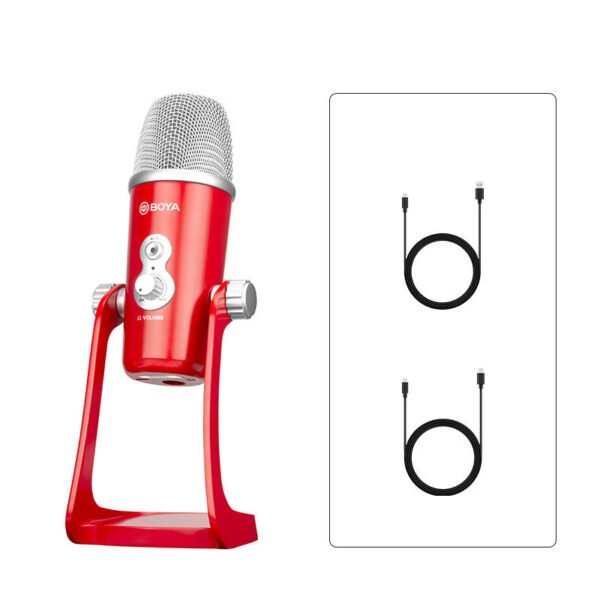 Condenser Microphone Eat Broadcast  Recording Built-in Sound Card - Image 5