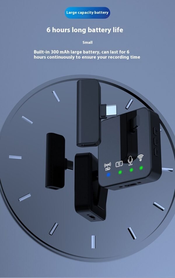 Wireless Microphone With Bluetooth Accompaniment Noise Reduction - Image 5