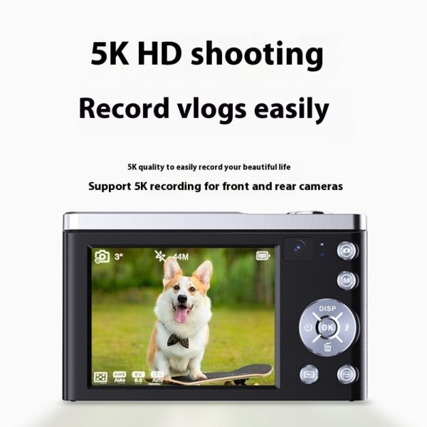 5K HD Shooting Digital Camera Optical Zoom Anti-shake Camera - Image 3