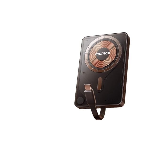 With Cable Transparent Bracket Magnetic Suction Power Bank - Image 8