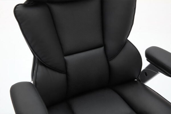 Big And Tall Office Chair 500lbs With Adjustable Lumbar Support, Executive Office Chair With Flip-up Armrest And Wider Seat, Ergonomic Leather Chair Breathable Cannot Be Sold On Temu - Image 3