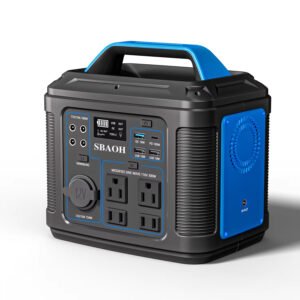300W Portable Power Station,296Wh 80000Mah Backup Lithium Battery,Solar Generator For Home And Outdoor Emergency Power Outage,Solar Panel Is Not Included