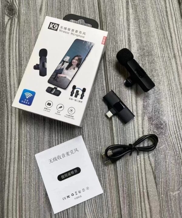Collar Clip Microphone Outdoor Video Recording Wireless Microphone - Image 8