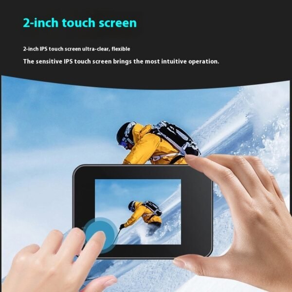 6K Sports Camera Waterproof Outdoor Riding Photography Anti-shake - Image 3